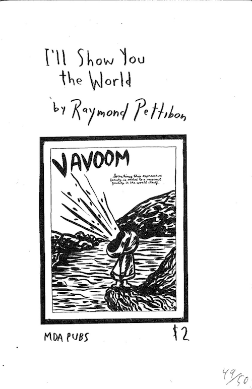 Raymond Pettibon, I'll Show You the World, cover