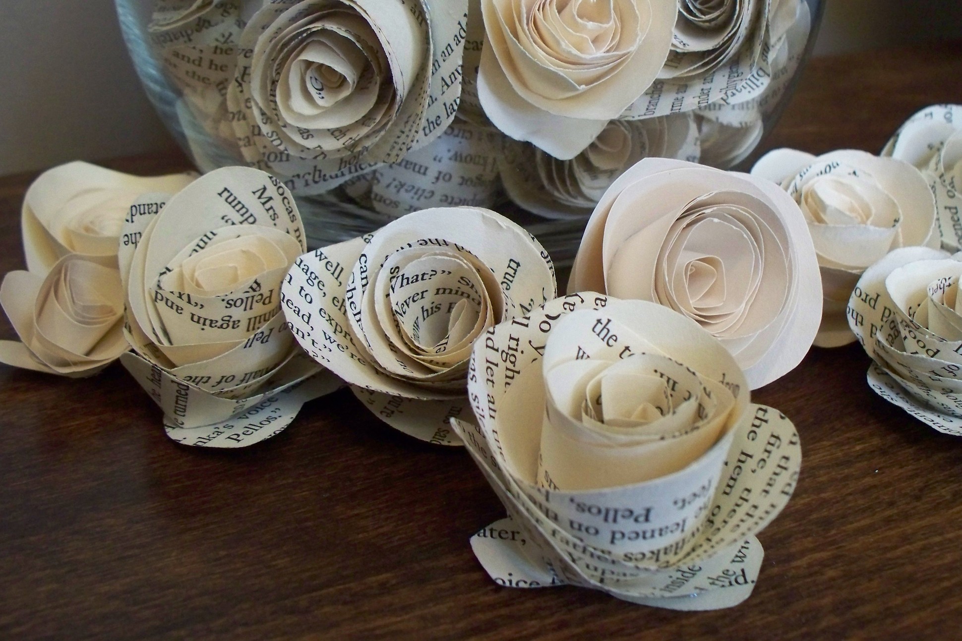 Paper roses