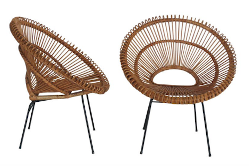 Bamboo chairs