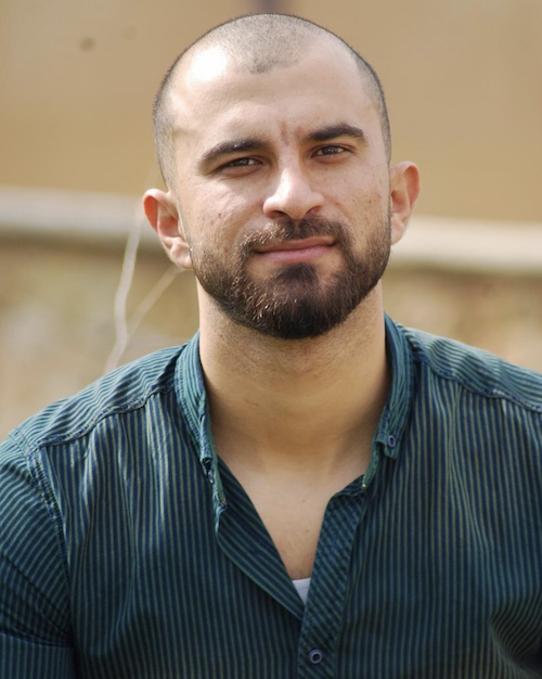 Emad Bashar. Photo courtesy the poet.