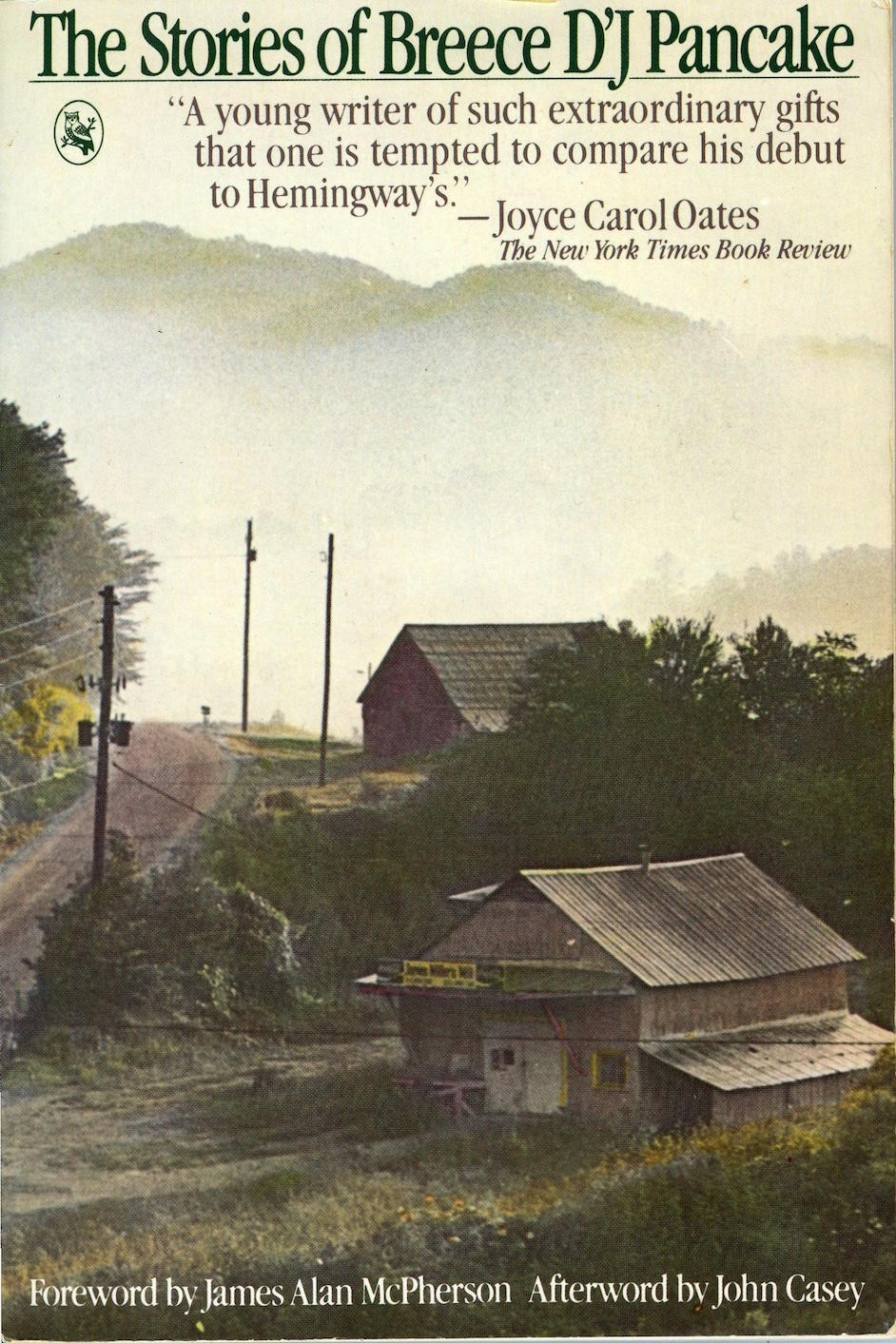 Cover to The Stories of Breece D'J Pancake.