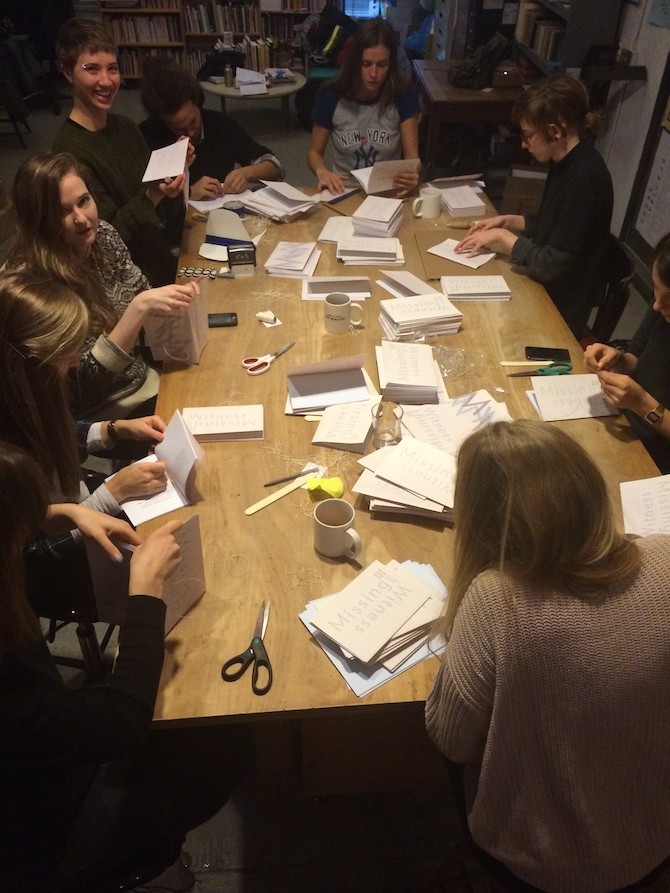 Book binding party roundtable