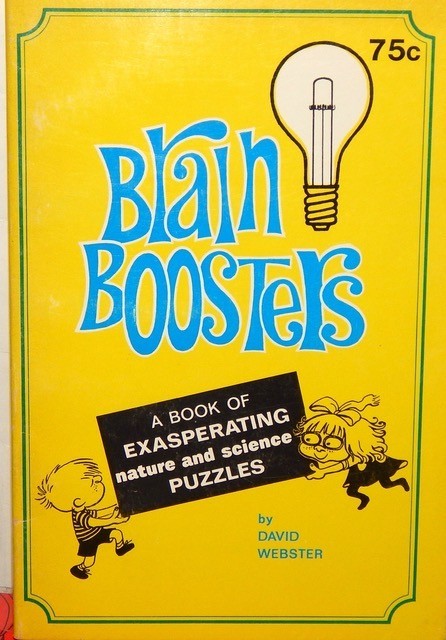 Cover to Brain Boosters by David Webster.