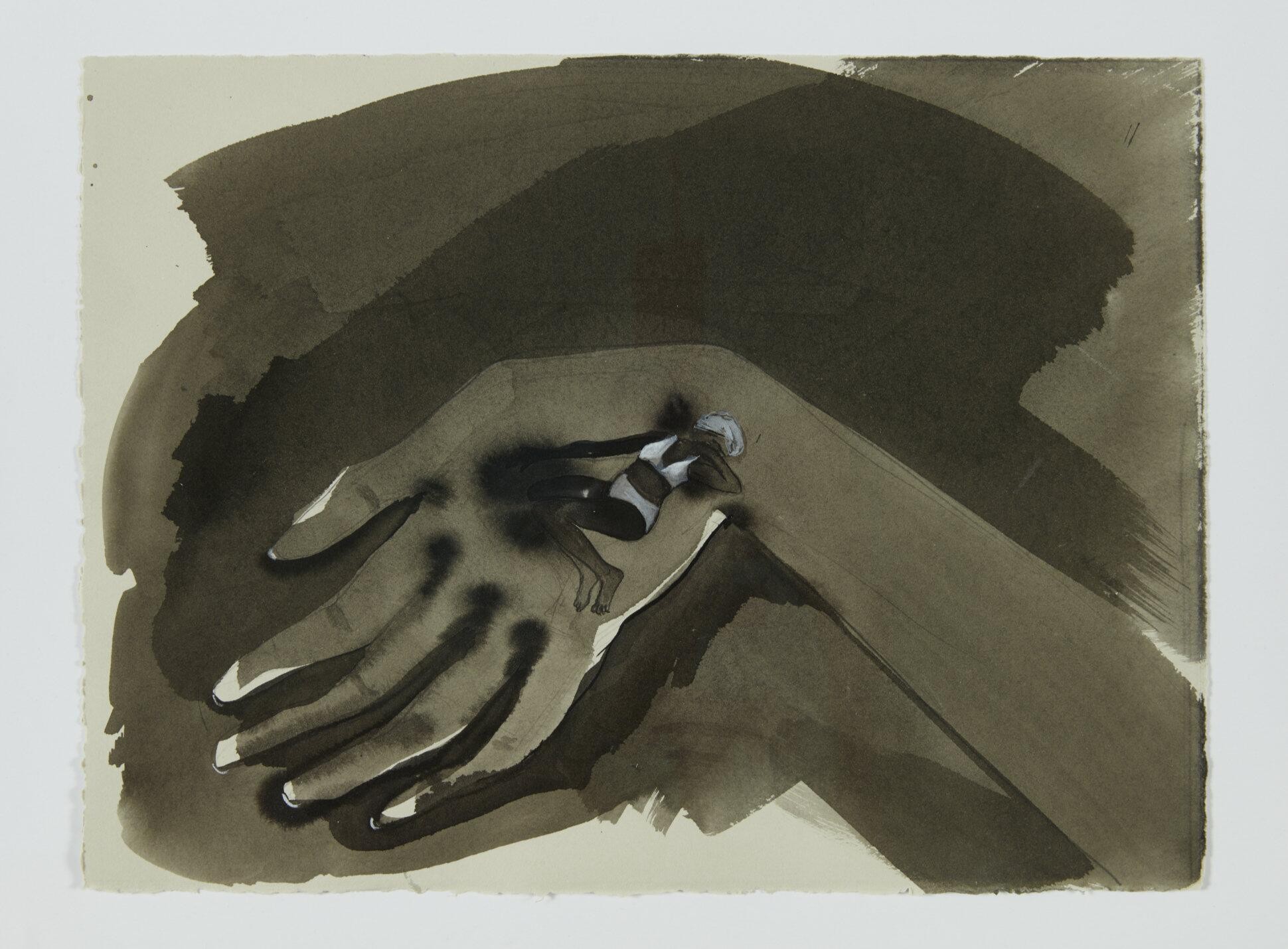 Back of Hand by Kara Walker