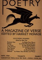May 1932 Poetry Magazine cover