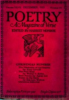 December 1925 Poetry Magazine cover