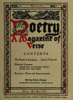 May 1913 Poetry Magazine cover
