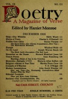 December 1916 Poetry Magazine cover