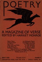 May 1935 Poetry Magazine cover