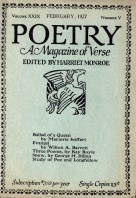 February 1927 Poetry Magazine cover
