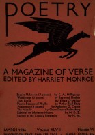 March 1936 Poetry Magazine cover