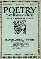 June 1925 Poetry Magazine cover