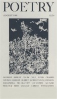 August 1988 Poetry Magazine cover
