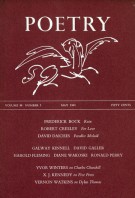 May 1961 Poetry Magazine cover