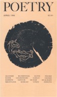 April 1984 Poetry Magazine cover