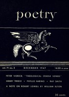 December 1947 Poetry Magazine cover