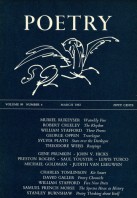 March 1962 Poetry Magazine cover