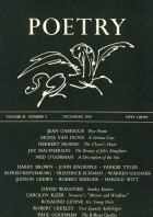 December 1958 Poetry Magazine cover