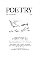 December 1982 Poetry Magazine cover