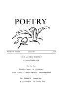 July 1969 Poetry Magazine cover
