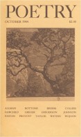 October 1984 Poetry Magazine cover