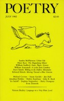 July 1982 Poetry Magazine cover