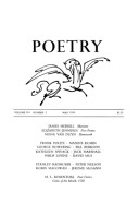 May 1969 Poetry Magazine cover