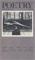 September 1984 Poetry Magazine cover