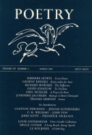 March 1964 Poetry Magazine cover