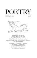 January 1981 Poetry Magazine cover