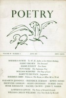 June 1957 Poetry Magazine cover