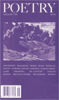 August 1991 Poetry Magazine cover