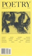 February 1992 Poetry Magazine cover