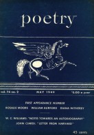 May 1949 Poetry Magazine cover