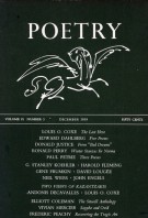 December 1959 Poetry Magazine cover