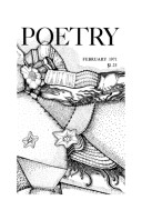 February 1971 Poetry Magazine cover