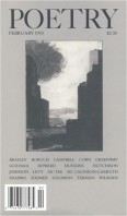 February 1993 Poetry Magazine cover