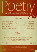 June 1944 Poetry Magazine cover