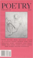 March 1996 Poetry Magazine cover