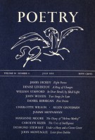 July 1959 Poetry Magazine cover