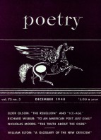 December 1948 Poetry Magazine cover