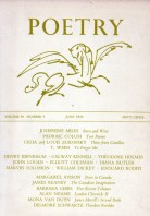 June 1959 Poetry Magazine cover