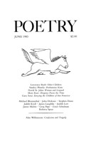 June 1983 Poetry Magazine cover