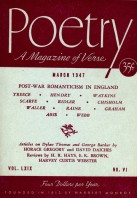 March 1947 Poetry Magazine cover