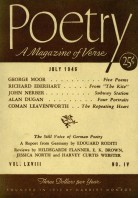July 1946 Poetry Magazine cover