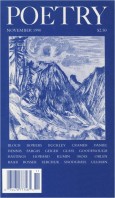 November 1990 Poetry Magazine cover