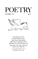 October 1979 Poetry Magazine cover