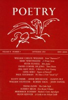 September 1958 Poetry Magazine cover