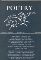 January 1967 Poetry Magazine cover