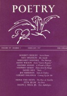 February 1967 Poetry Magazine cover